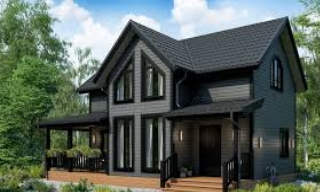 Проекты каркасных домов с террасой от 3563 рублей | Строй-Взь