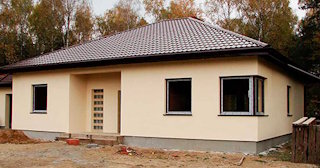 Одноэтажный дом из газобетона под ключ: стоимость от 132340 рублей в Вязьме